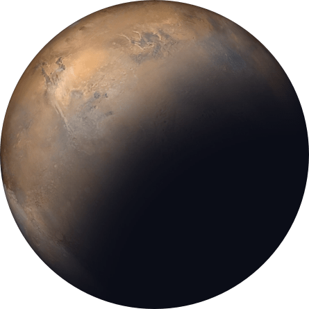 the picture of Mars